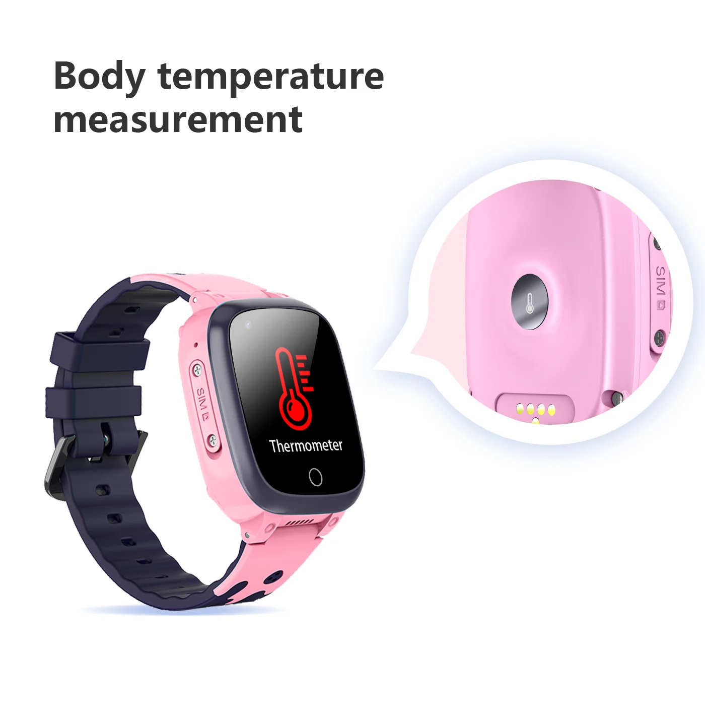 4G Smart Watch LT25 Waterproof children Smartwatch SOS GPS Tracker Phone Watch Video Call kids watch Temperature Y95H PK LT21