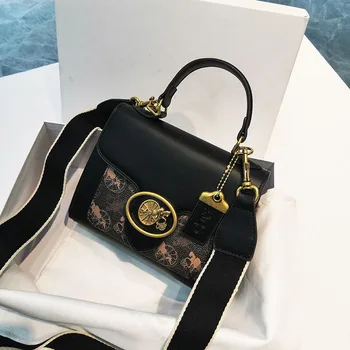 

Texture handbags women 2020 new one Shoulder Messenger Handbag