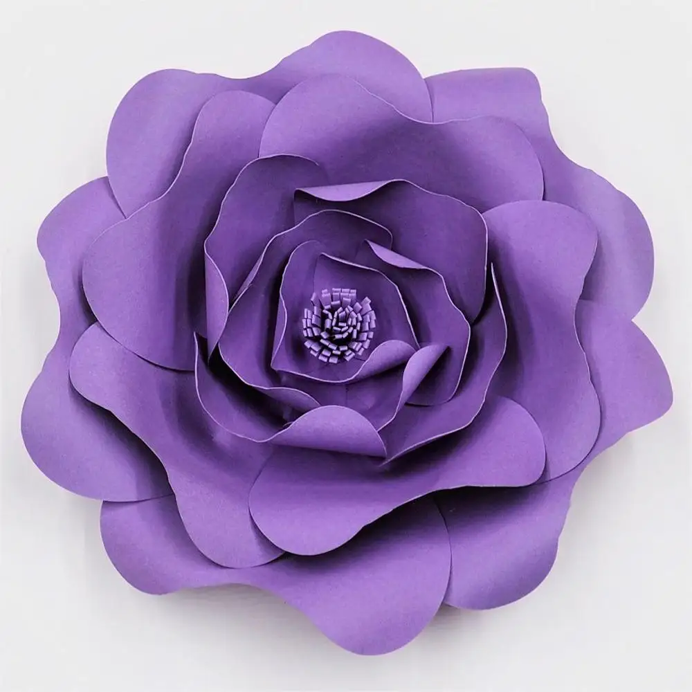 

2020 DIY Large Rose Giant Paper Flowers For Wedding Backdrops Decorations Paper Crafts Baby Nursery Birthday Video Tutorials