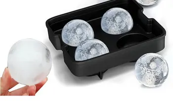 

Whiskey Huge Snowballs iceball Silicone Mould Hole-Chisel Ice Tray Ice Box Ice Tray Bar Quick-frozen System Ice Tray