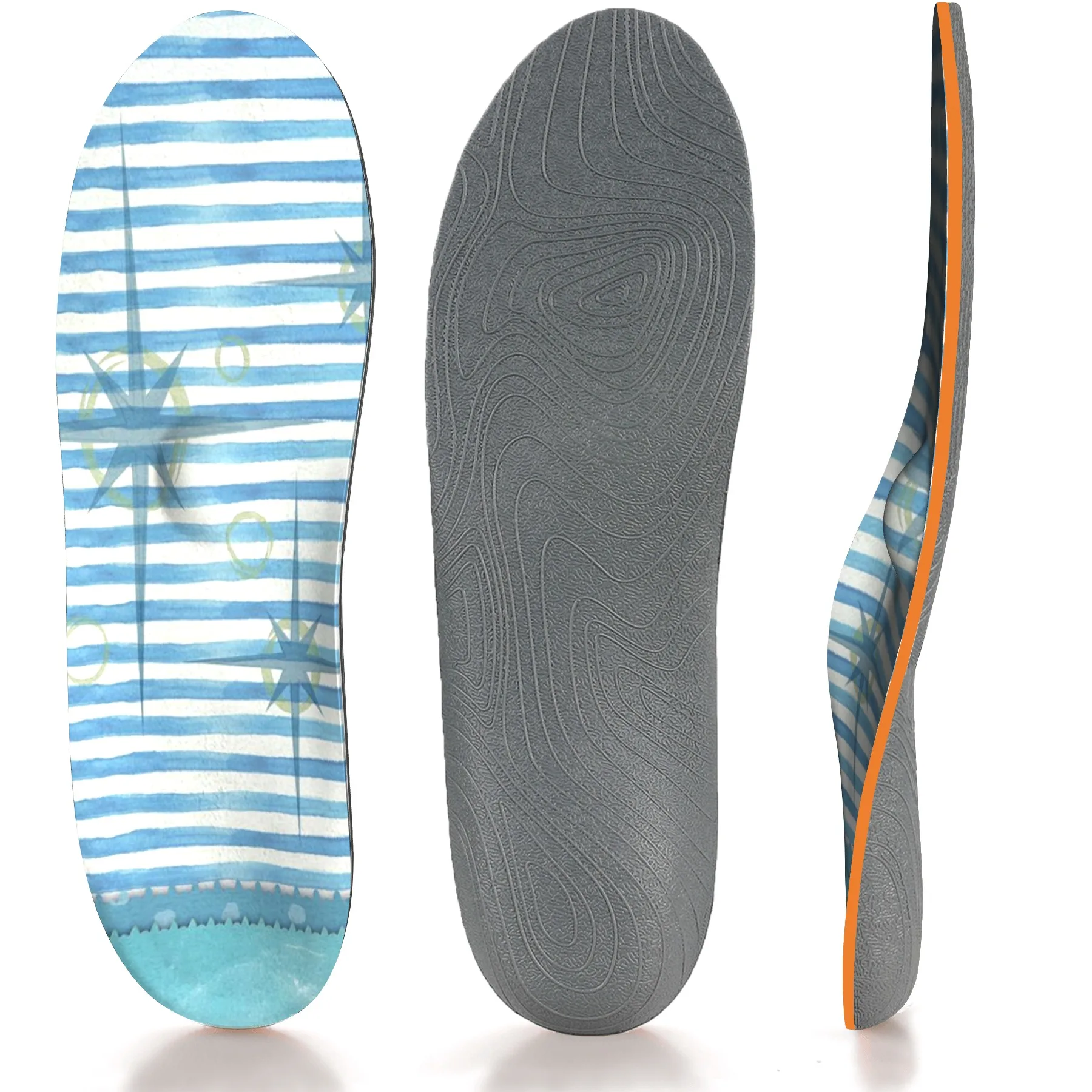 

EVA Sports Insole Gentleman Shoes Foot Massage Running Shock-absorbing Insole