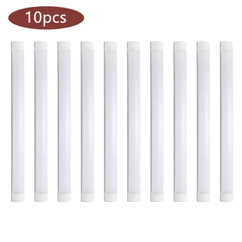 

10PCS/Set 60cm T8 LED Tubes Light AC165-265 1600LM 18W SMD2835 192LED Tube Lamp Fluorescent Lights For Indoor Home Kitchen Decor