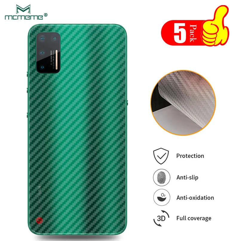 5 шт. для Smartisan Nut pro 3 3D Защитная пленка из углеродного волокна pro3 задней панели |