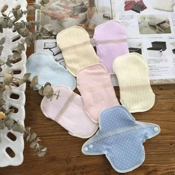 

DHL 100pcs Non-slip Reusable Adult Cloth Diaper Menstrual Sanitary Soft Pads Napkin Washable Panty Liners Feminine Hygiene Pad