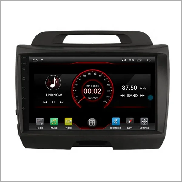 Newnavi 9'' car stereo with DSP BT DVR WIFI TV tuner AM/FM touch screen