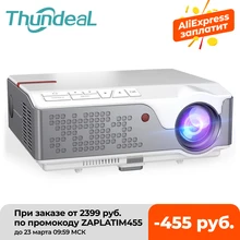 ThundeaL проектор TD96 Full HD 1080P проектор для смартфона TD96W Андроид WiFi LED проэктор 1920x1080P пикселей 3D телефон домашний кинотеатр Новогодний проектор