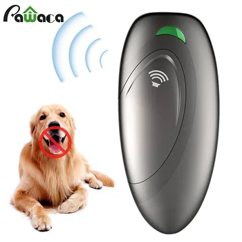 

Portable Handheld Ultrasonic Anti Barking Dog Train Regulator for Repellent Simulator Device 2 in 1 Anti Barking Stop Repeller