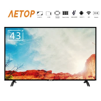 

free shipping-4k tv uhd universal led tv 43 inch oled flat screen andriod televisor smart tv