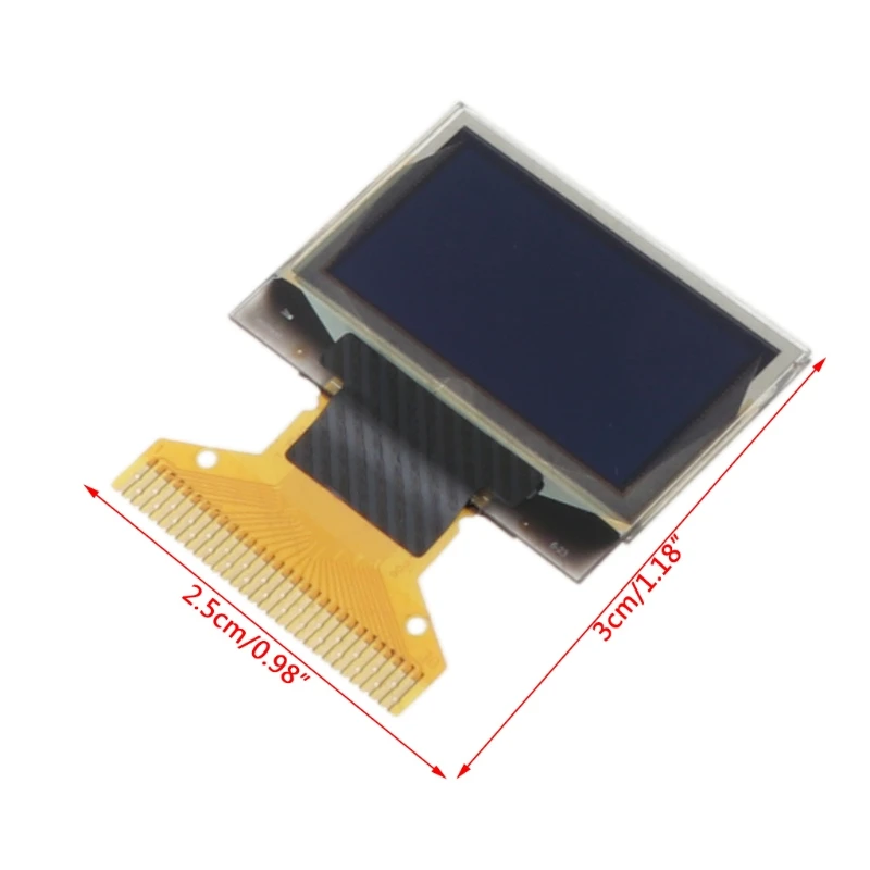 0 96 &quot30 Pin 128X64 OLED LCD белый дисплей модуль SPI серии SSD1306 для Arduino|Запасные части| |