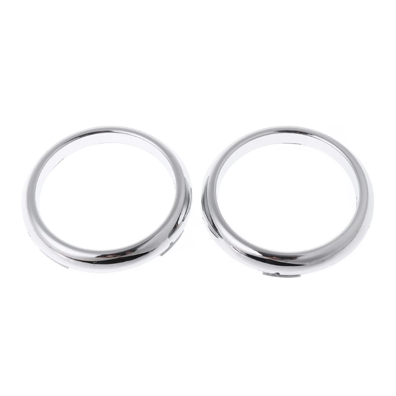 ABS Chrome Front Fog Light Lamp Cover Trim 1 Pair fog lamp frame cover,headlight lamp cover