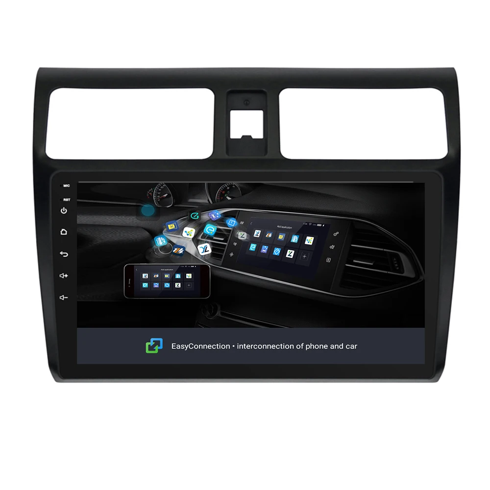 Clearance 2.5D Car DVD Multimedia player For Suzuki Swift 2005 2006 2007 2008 2009 2010 Android 9.0 Radio Tape Recorder Navigation GPS 4