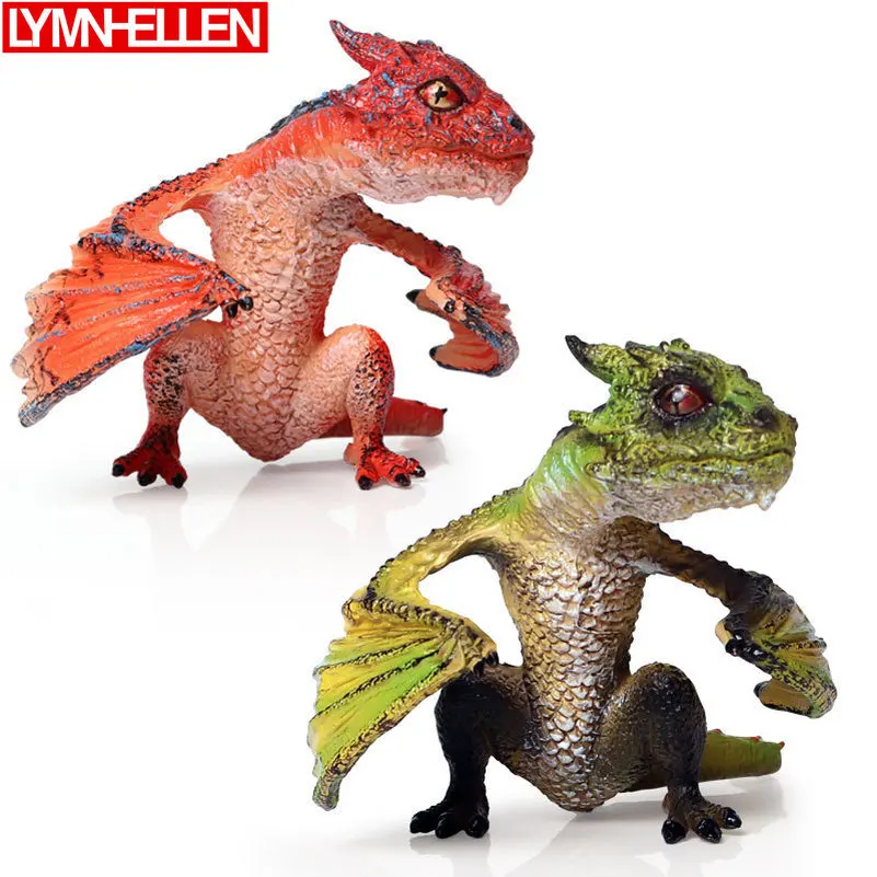Имитация твердого динозавра Smaug Модель Коллекция украшения экшн-фигурка