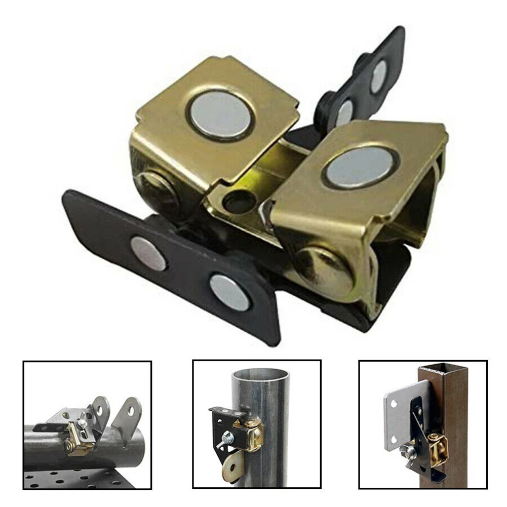 

Magnetic Welding Clamps Magnetic Welding Holder Welding Fixture Adjustable Magnetic V-Pads Strong Hand Tool V-type Clamps