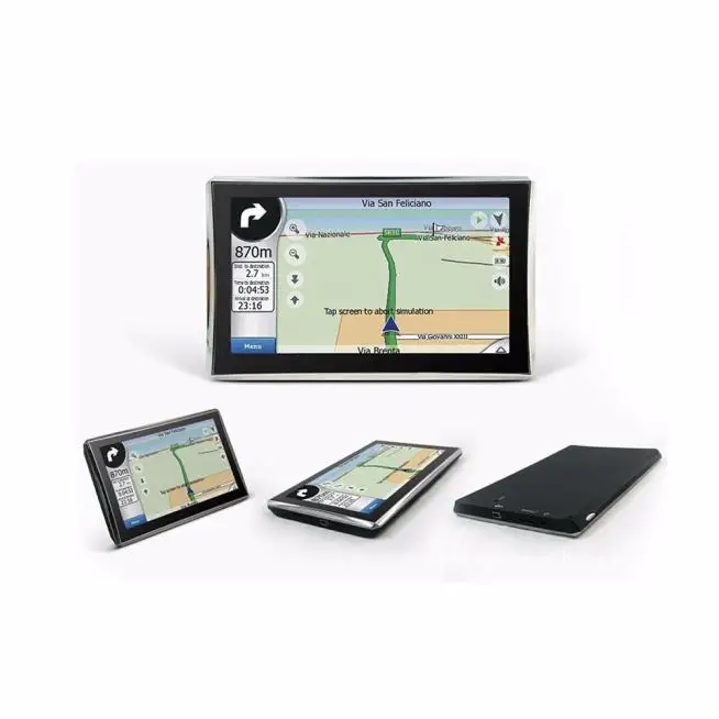 7 дюймов gps навигация автомобильный навигатор 256 ГБ+ 64 Гб FM SAT NAV Navitel Россия Карта Европа Америка Азия Африка карты
