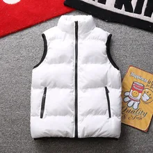 Стиль, осенне-зимний мужской жилет, хлопковый теплый модный однотонный Повседневный красивый жилет с воротником-стойкой