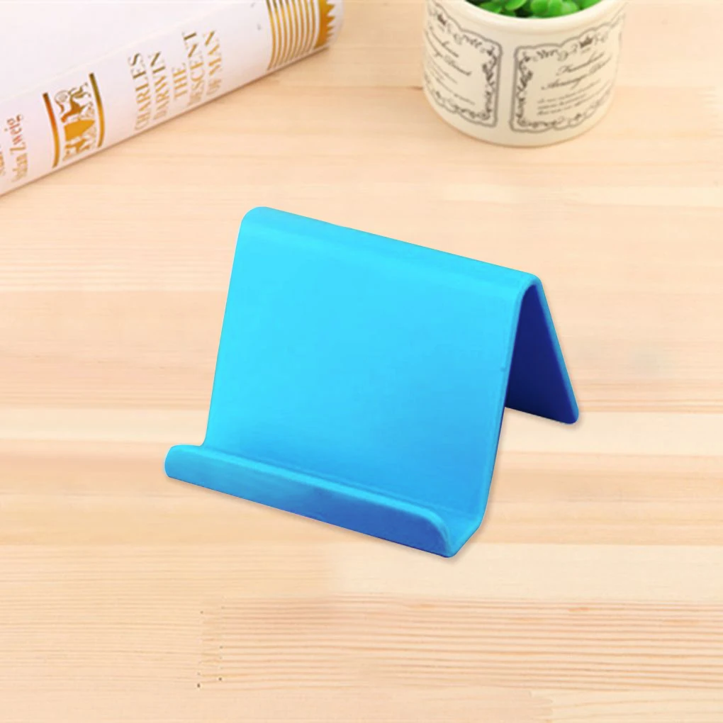 Универсальный пластиковый держатель для телефона Подставка для iPhone 7 8 X для samsung для смартфона Xiaomi Candy Кронштейн для мобильного телефона - Цвет: 2PCS