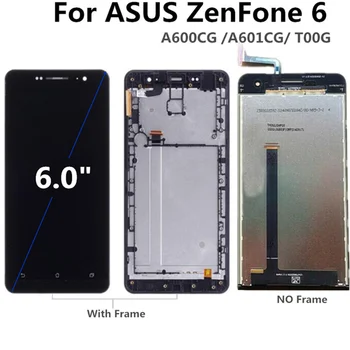 

6.0" For ASUS ZenFone 6 A600CG A601CG T00G LCD display+Touch screen Digitizer Assembly for phone