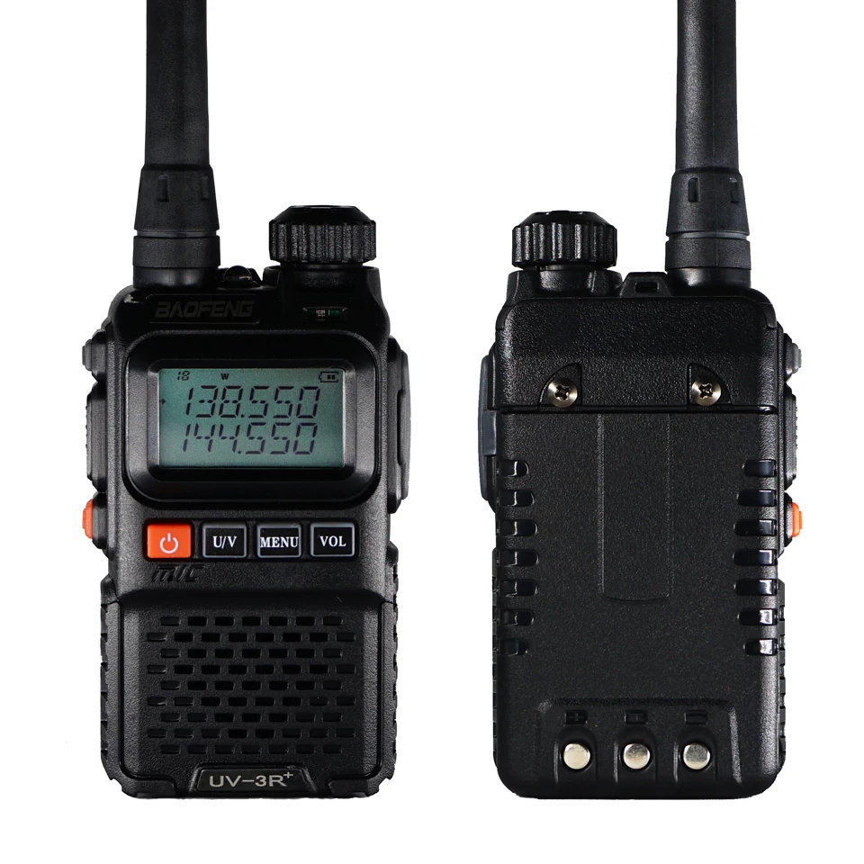 Bofeng мини рация UV-3R плюс двухдиапазонный ЖК портативный CB Ham Радио UV-3R+ портативный FM трансивер UV 3R двухстороннее радио UV3R