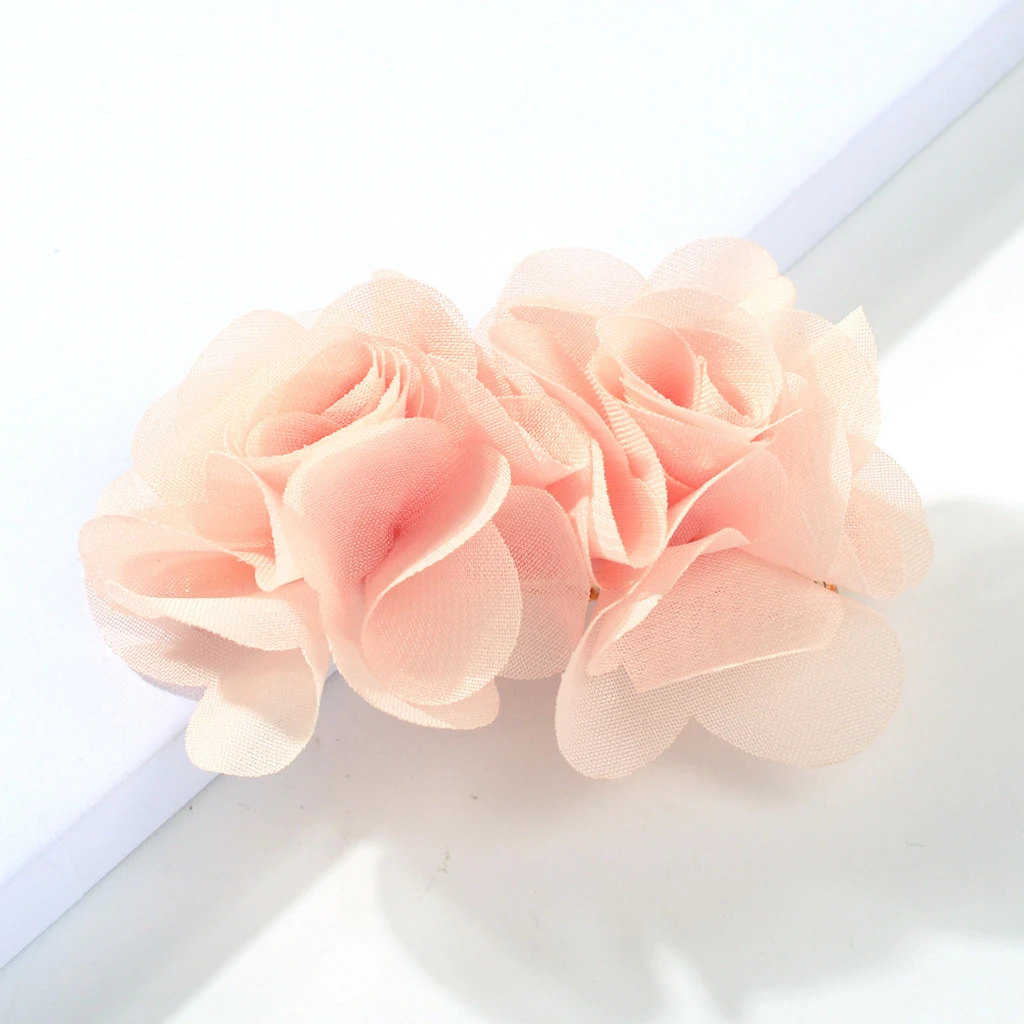 Hot Sale 1 PC Fashion Multicolor Rose Flower Bridal Hair Clip Hairclips Elegant Hairpin Wedding Decoration Hair Accessories 830