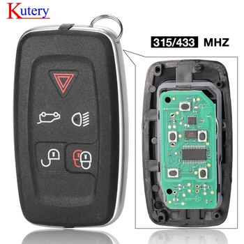 

kutery 433Mhz 5Buttons Remote key Fob For Land Rover LR4 Range Rover Evoque Sport KOBJTF10A Original Remote Control key