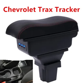 

Storage Box for Chevrolet Trax Tracker / Holden Trax 2013-2017 Center Centre Console Armrest with Ashtray USB Charging