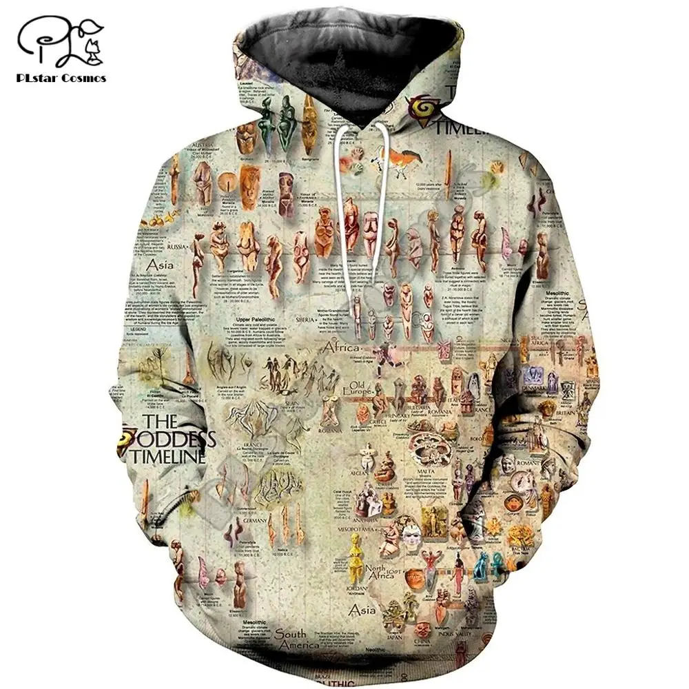 

PLstar Cosmos 2020 New Fashion 3D harajuku streetwear Ancient Egypt Pharaoh God Anubis hours zip/Hoodie/Sweatshirt/Jacket -c4