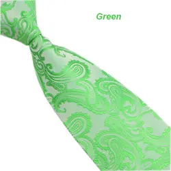 Мужской галстук модный мужской женский классический вышитый Шелковый галстук мужской Регулируемый деловой Свадебный разноцветный