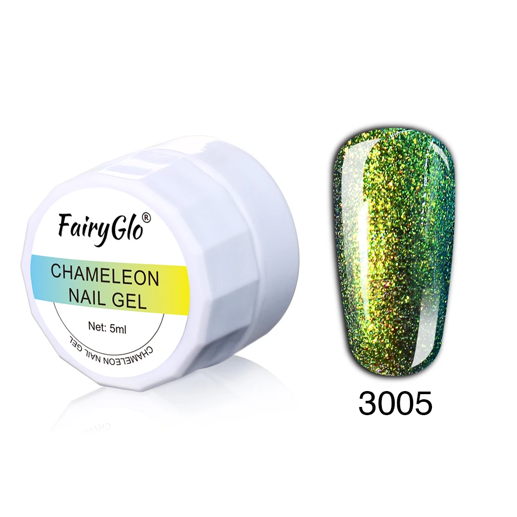 FairyGlo 5 мл Хамелеон Ультрафиолетовый Гель-лак замочить от длительного окрашивания Гель-лак для ногтей УФ-гель для ногтей лак для ногтей - Цвет: 3005