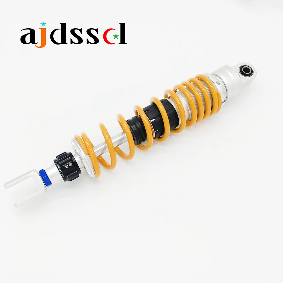 

Universal 320mm 340mm 360mm Motorcycle Adjustable Rear Shock Absorbers 12.6''/13.4''/14.2'' CNC Rebound Damping Shock Absorbers