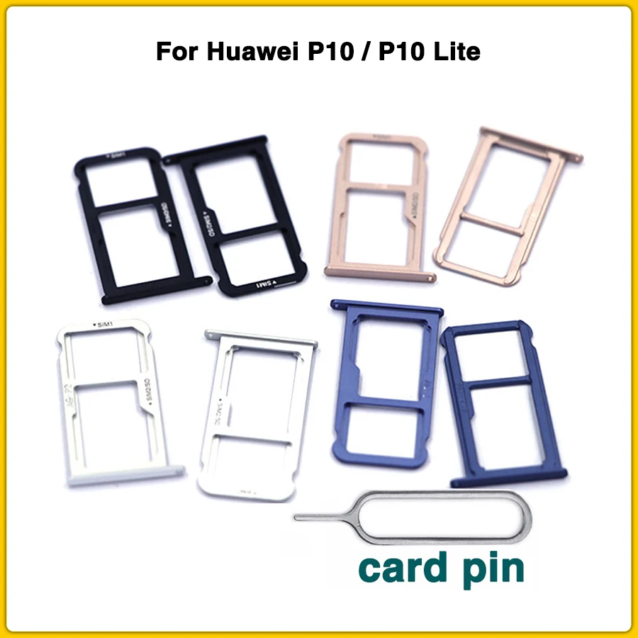 Новый адаптер для слота sim карт запасные части Huawei P10 / Lite лоток SIM держатель