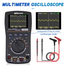 KKMOON kkm828 Multímetro Osciloscópio digital com 1MHz Banda 2.5Msps Taxa de Amostragem Osciloscópio Gráfica Inteligente