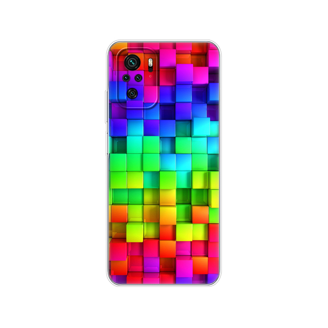 Xiaomi Redmi Note 10 10S Case 4G 5G Silicon Soft Tpu Back On Redmi Note 10 Pro Global Phone Cover Note10 S Bumper Etui Funda