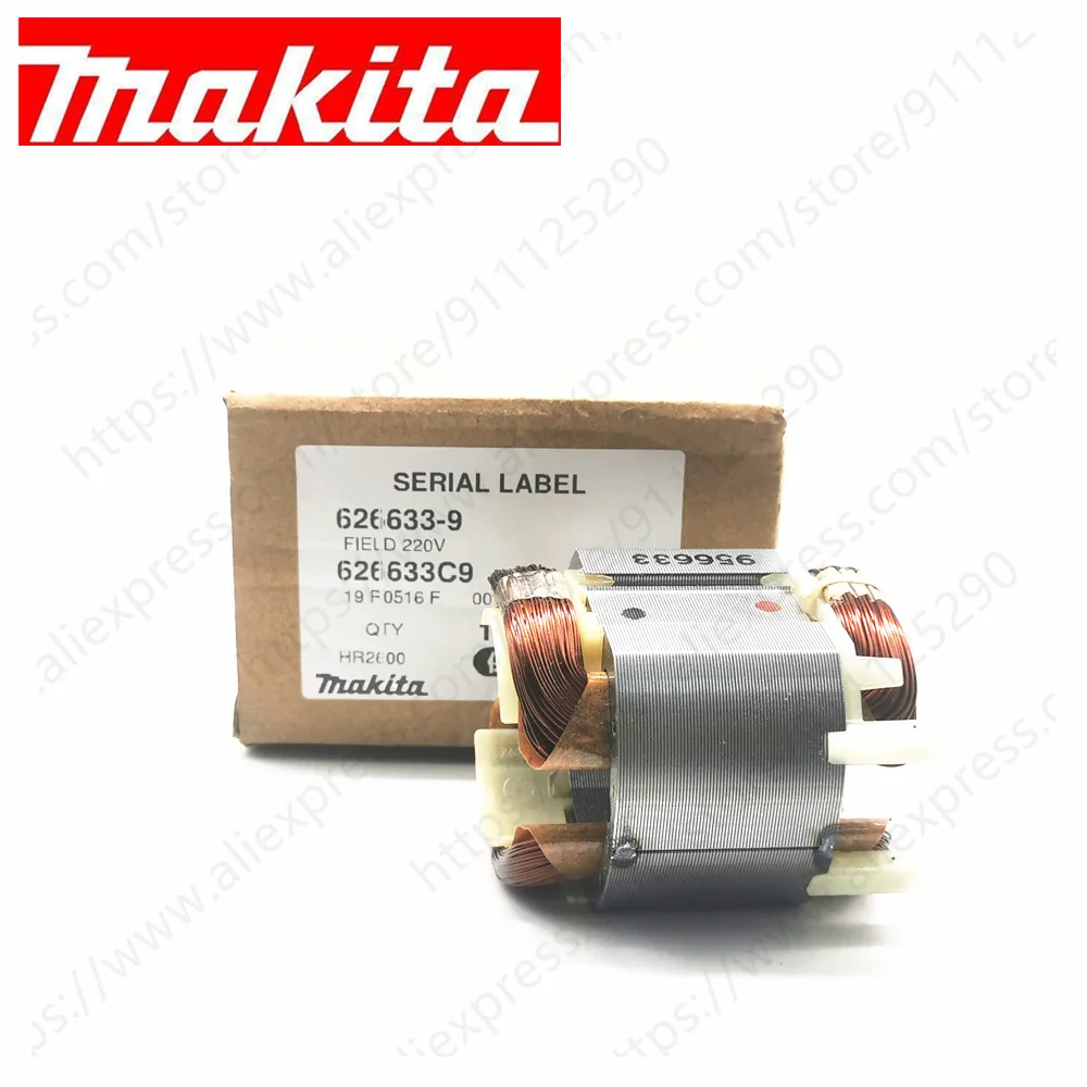 Campo Statore Per Makita Hr2600 Hr2601 Hr2610 Hr2610T Hr2611F Hr2611Ft Hr2630 Hr2630T Hr2631F Hr2631Ft 626634-7 626633-9