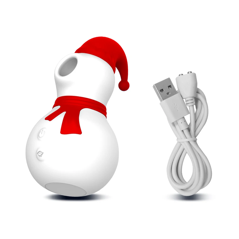 Christmas Snowman Clit Sucker Sex Toy Masturbator
