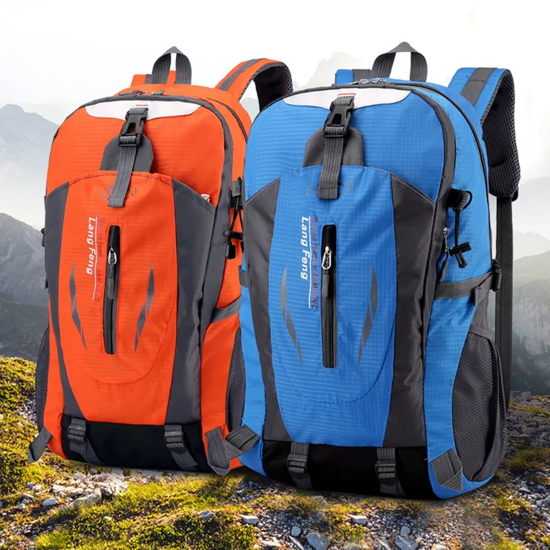

40L Outdoor Sports Bag Trekking Driving Rucksuck Large Capacity Hiking Backpacks Men Waterproof Women Camping Bags Men Backpack