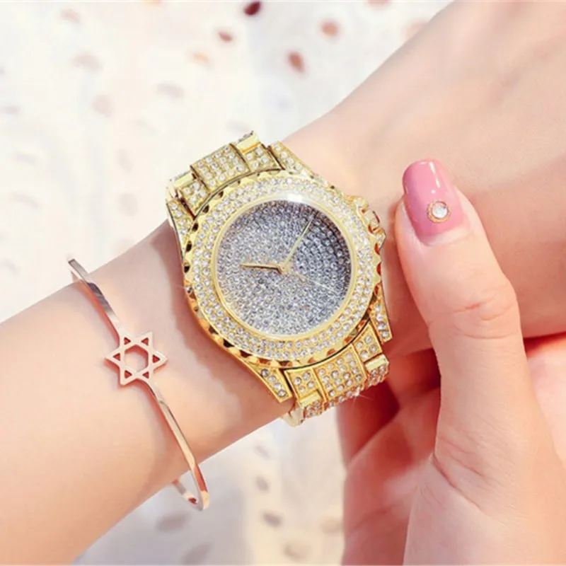Женские часы Роскошные Кварцевые наручные часы с бриллиантами Женские Элегантные повседневные женские часы подарок для женщин наручные часы женские часы