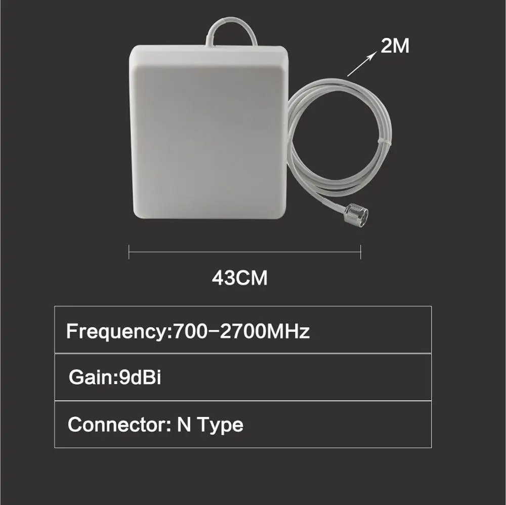 Трехдиапазонный усилитель сигнала GSM 900 4G LTE 1800 B3 3G WCDMA 2100 B1|Усилители сигнала| |