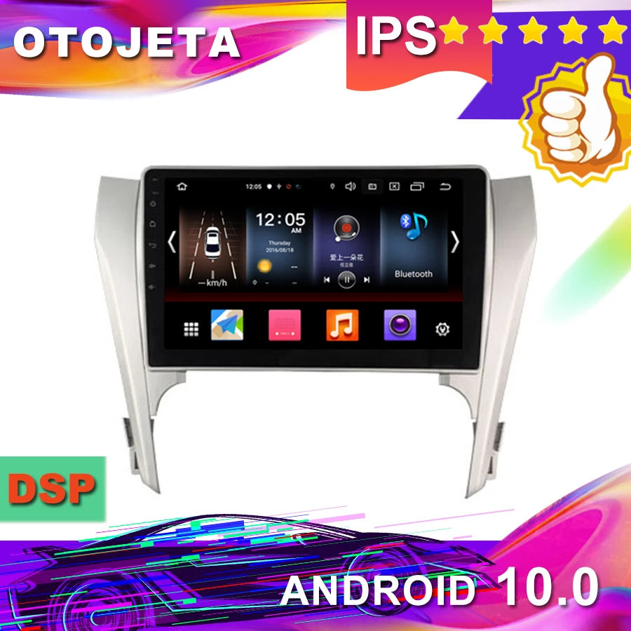 

New Arrival in stock,10" HD Android 10.0 Car GPS for Toyota Camry 2012 Car Radio Multimedia tape recorder bluetooth navigation