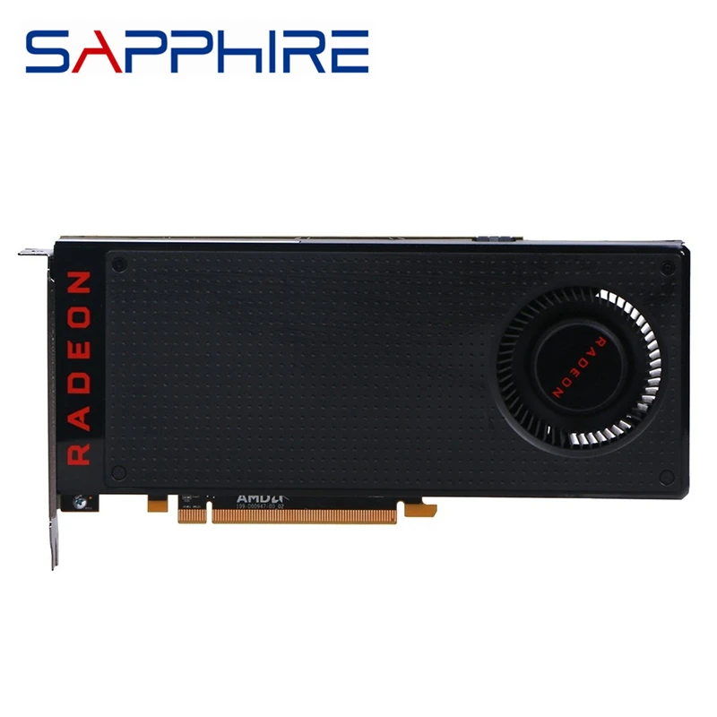 Видеокарты SAPPHIRE RX 570 4GB GPU AMD Radeon RX 570 4G воздуходувка видеокарты PCI Express Настольный ПК Компьютерная карта не майнит