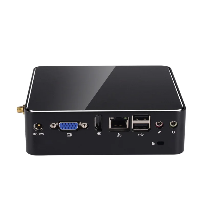 Мини-ПК без вентилятора Core i7 7500U 4500U i5 6200U i3 6100U Windows 10 HD VGA Wi-Fi 8xusb тонкий компьютер |