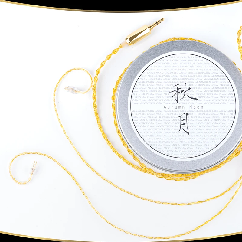 Moondrop Autumn Moon 24AWG 22 Gold Plated OCC