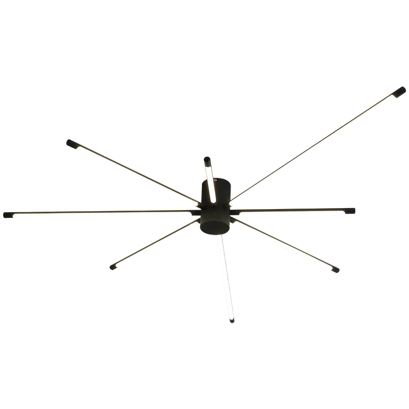 

Minimalist Linear LED Ceiling Lamp Nordic Creative Design Hotel Foyer Bedroom Ceiling Light Personality Geometric Art Luminaires