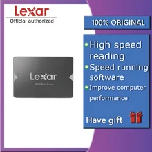 Lexar NS100 SSD 120 ГБ 240 ГБ SATA III 2,5 дюймов Внутренний твердотельный накопитель 512 ГБ ноутбук твердотельный диск SSD