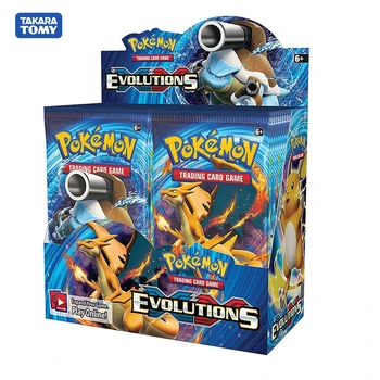 

324pcs Pokemon cards Sun & Moon XY Evolutions Booster Box Collectible Trading Cards Game