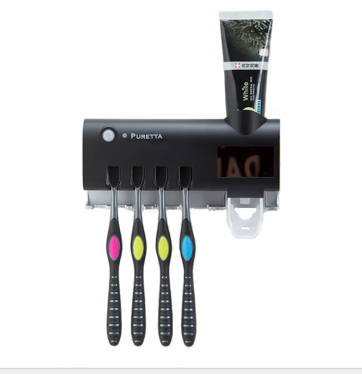 

Puretta Multifunctional Solar Toothbrush Sterilizer-Black