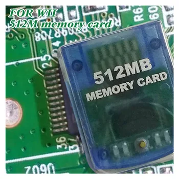 

512mb Memory Card for Nintendo Wii Game Cube Blue colour in stock fast shipping