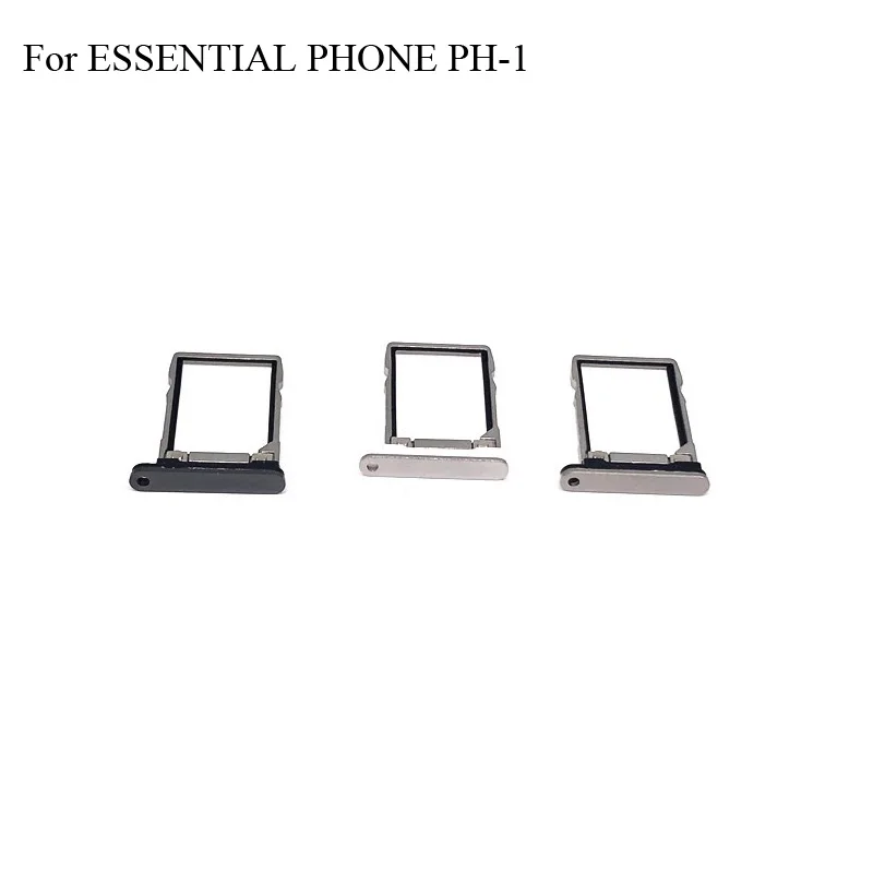 

2PCS Tested Good For ESSENTIAL PHONE PH-1 SD Tray Sim Card Holder Slot For ESSENTIAL PHONE PH1 100% original Replacement Parts