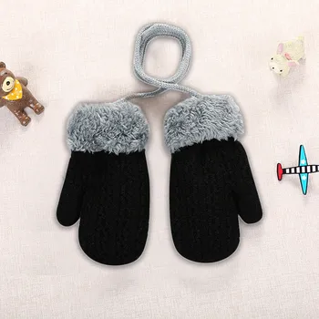 

Children Kids Winter Gloves Toddler Baby Girls Boys Outdoor Winter Patchwork Keep Warm Mittens Gloves Keep Warm Gloves for Kids