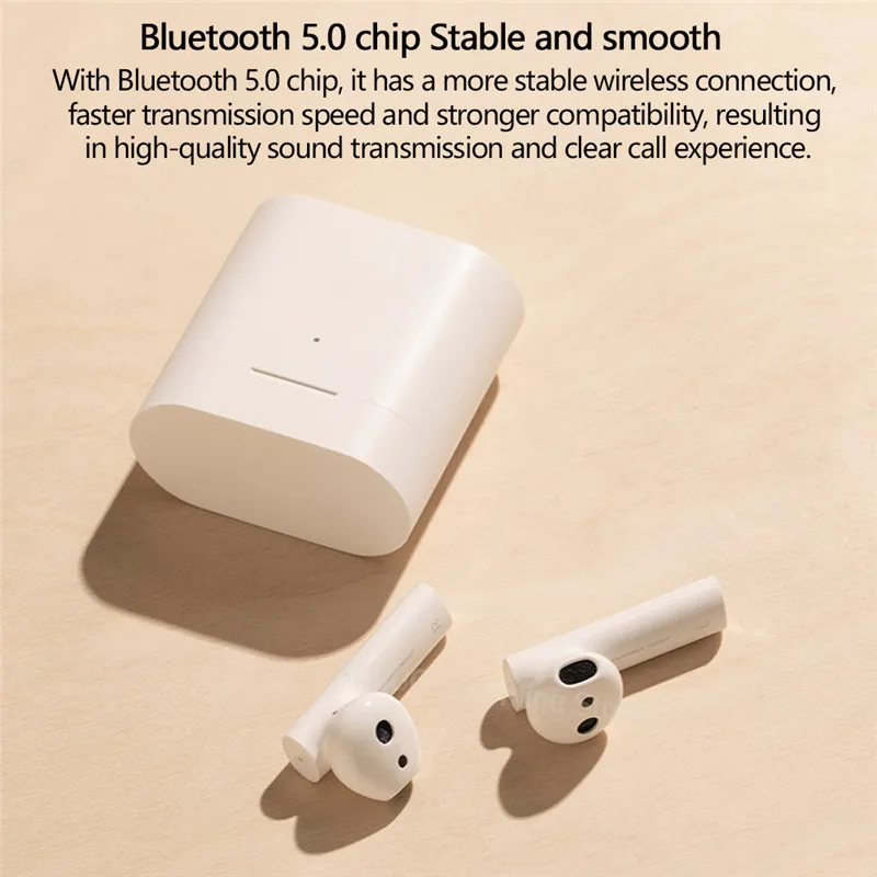  Original Xiaomi mi Air 2 TWS Headset Bluetooth 5.0 Earphone Airdots Pro 2 Long Battery ENC Auto Pau