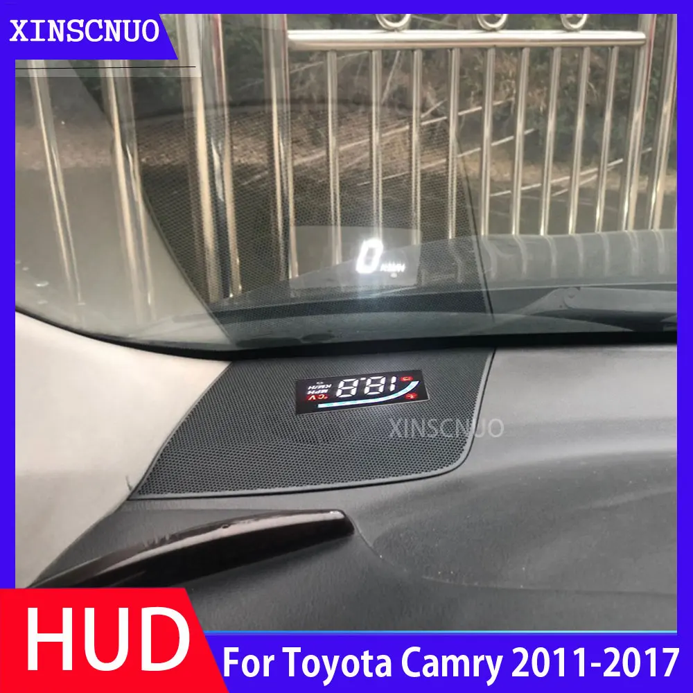 OBD Car Electronic HUD Head Up Display For Toyota Camry 2006-2014 2015 2016 2017 2018 2019 Speedometer Projector | Автомобили и